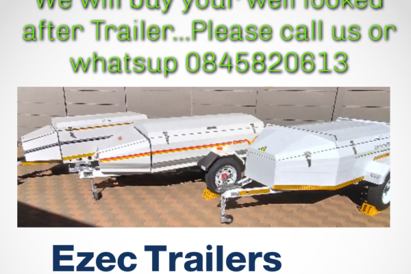 We Buy Well Looked After Trailers